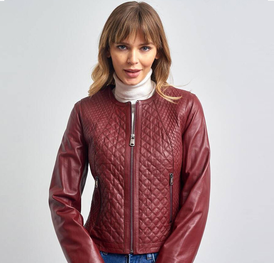 KADIN GERÇEK DERİ CEKET