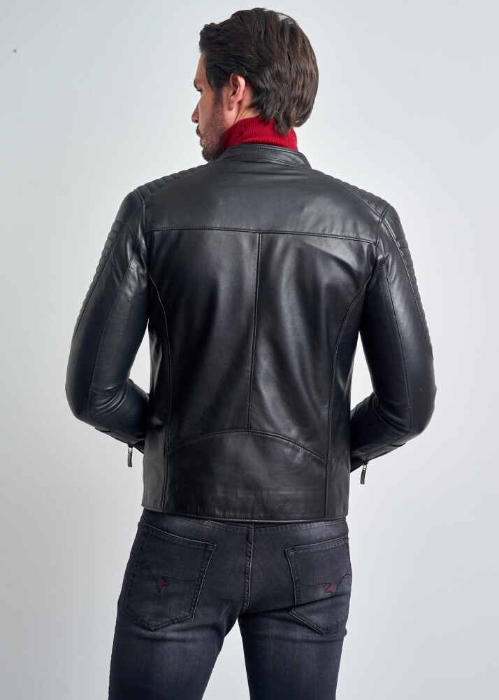 Alexandre Men's Genuine Leather Jacket - 6