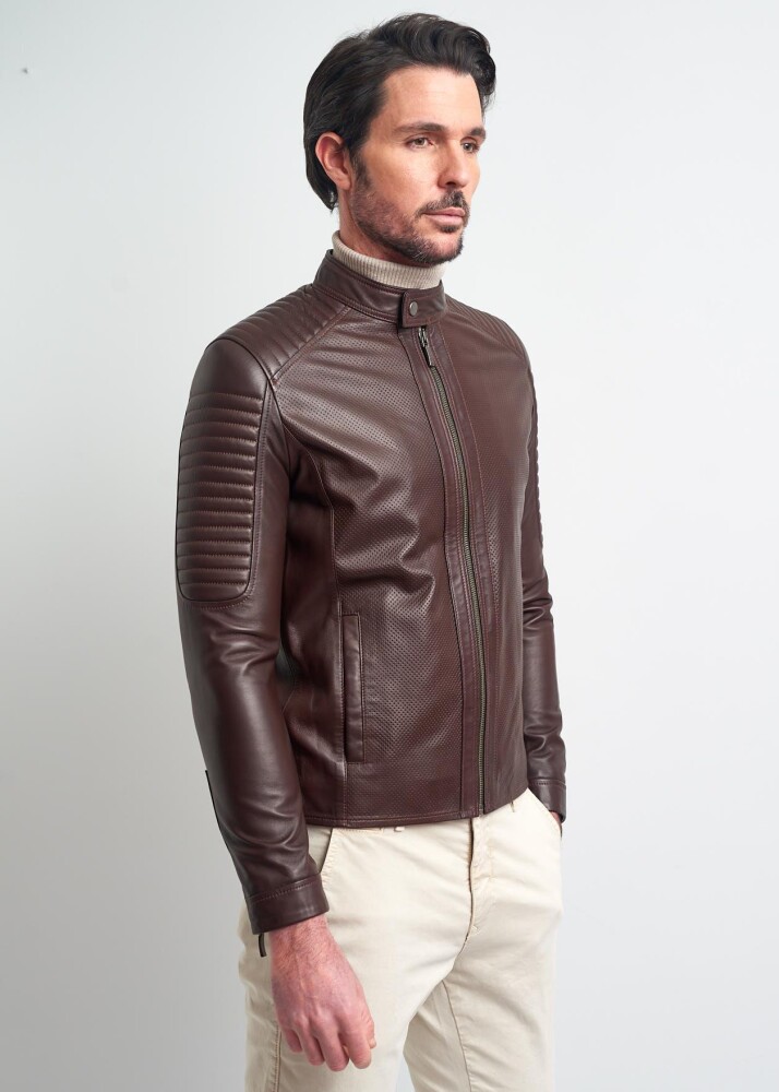 Alexandre Erkek Gerçek Deri Ceket - Pierre Cardin (1)