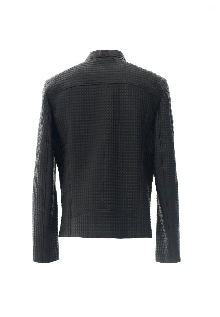 Marcel Elit Tasarim Erkek Gerçek Deri Ceket, Regular Fit, Fermuarli - 2