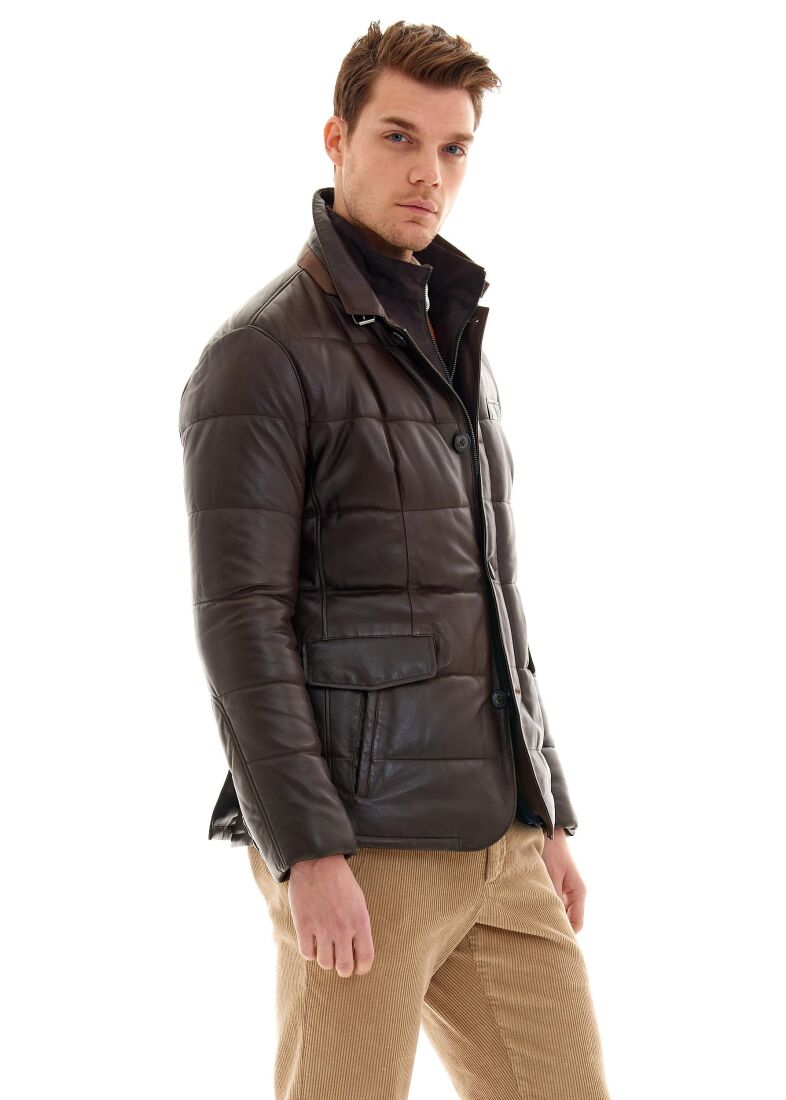 Pierre Cardin Erkek Deri Kaban - 4