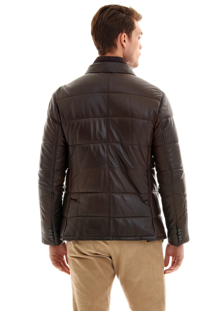 Pierre Cardin Erkek Deri Kaban - 5