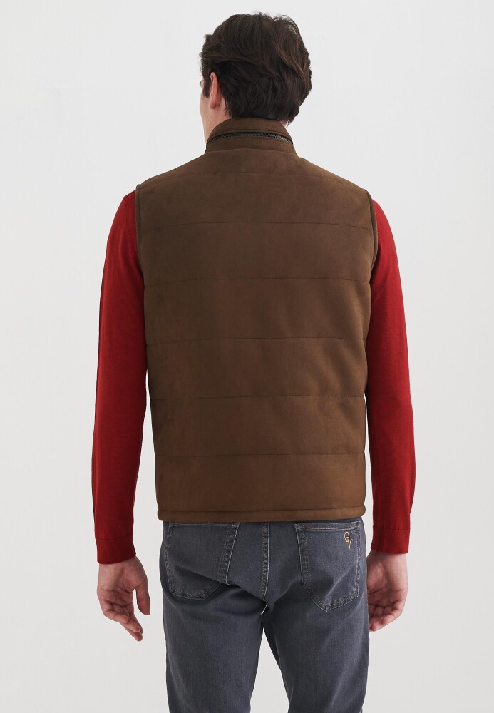 Raphael Deri Yelek Suni Deri - Pierre Cardin (1)