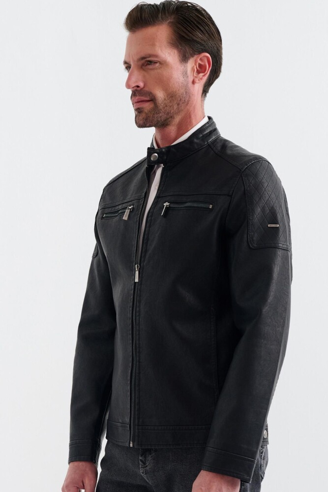 Hadrien Erkek Suni Deri Mont - Pierre Cardin (1)