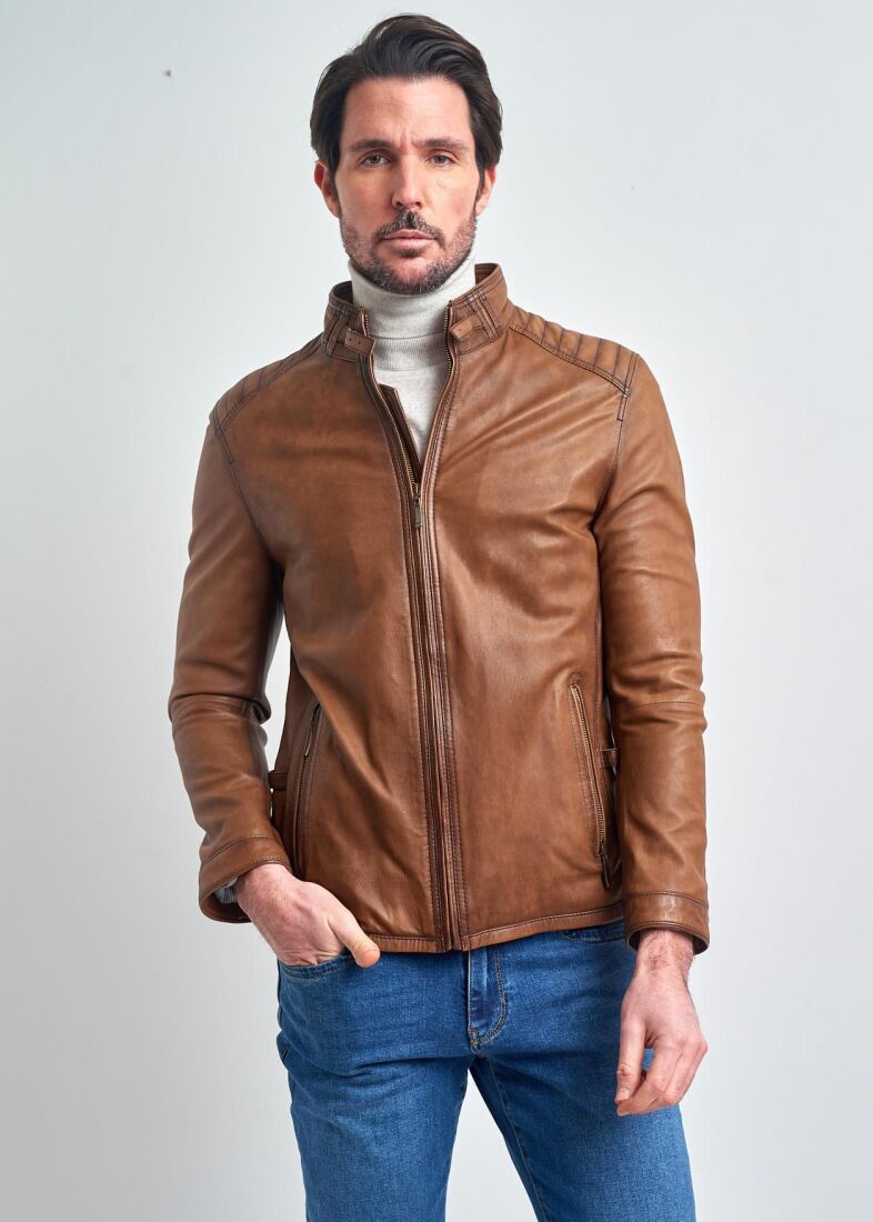 Mathieu Elite Men's Genuine Leather Jacket - 2
