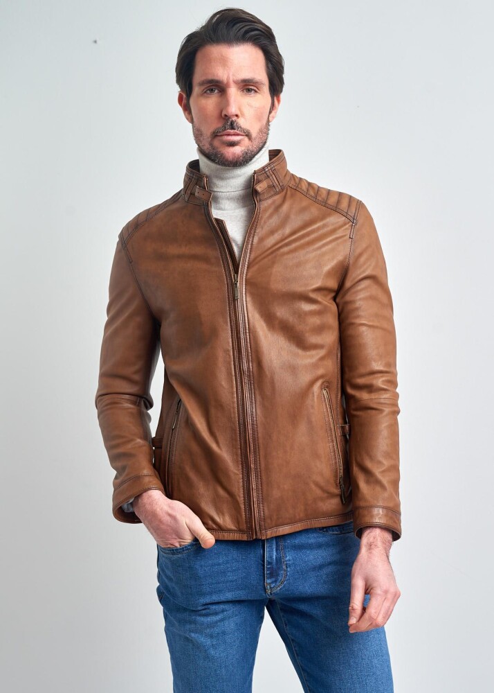 Mathieu Elite Men's Genuine Leather Jacket - 3