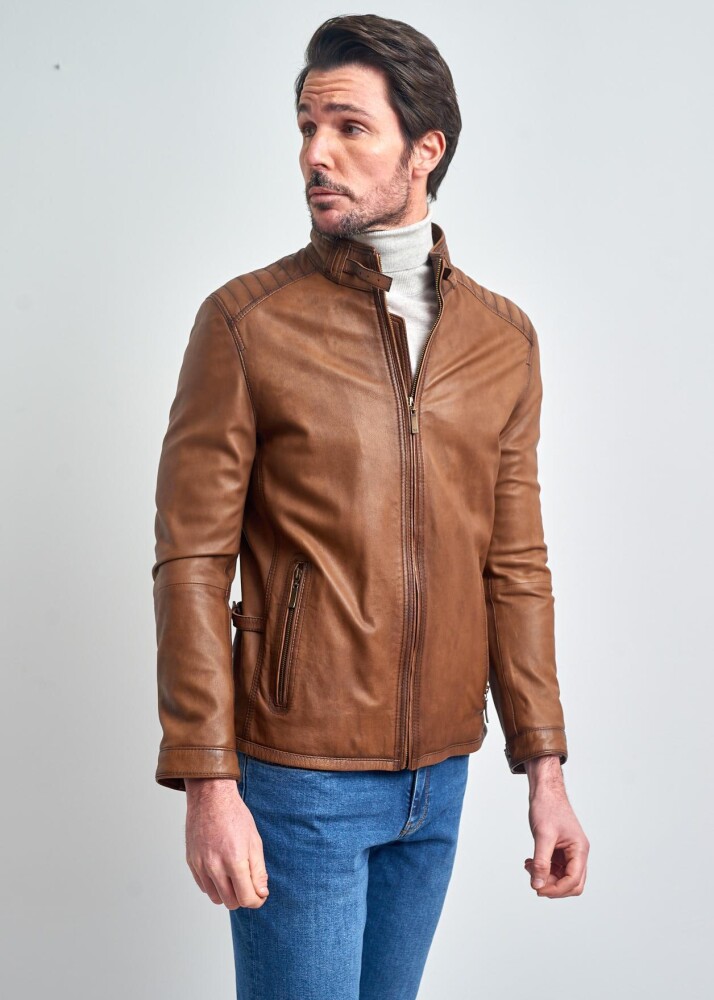 Mathieu Elite Men's Genuine Leather Jacket - 6