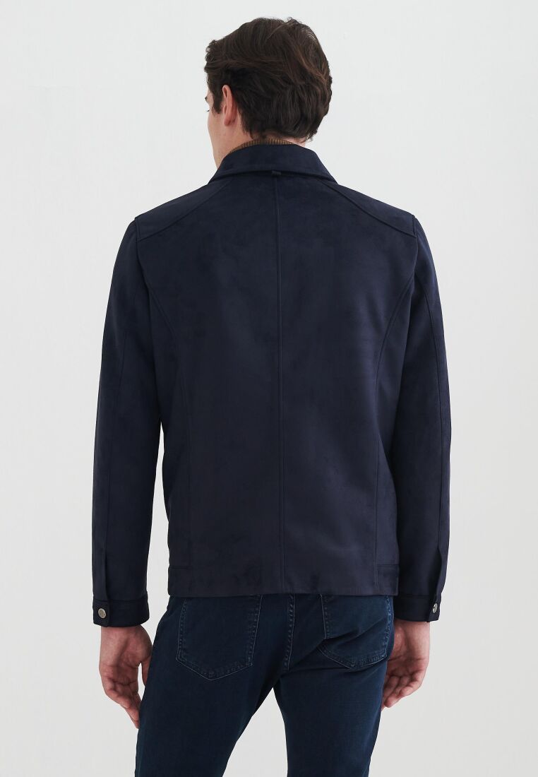 Mathis Zippered Faux Leather Jacket - 5