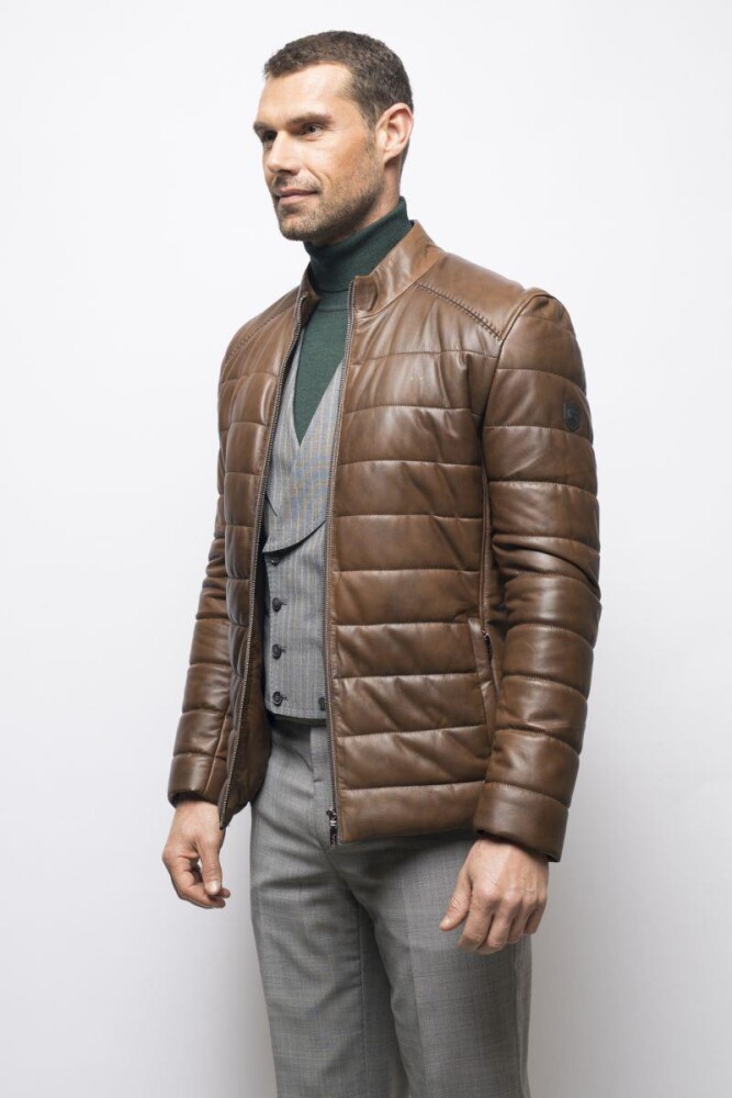 MEN'S LEATHER JACKET - 2