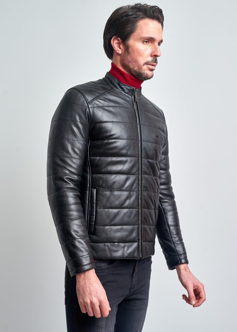 MEN'S LEATHER JACKET - 6