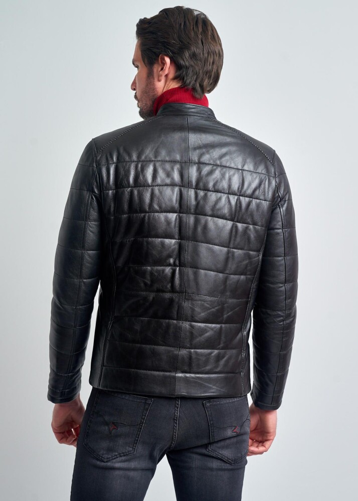 MEN'S LEATHER JACKET - 7