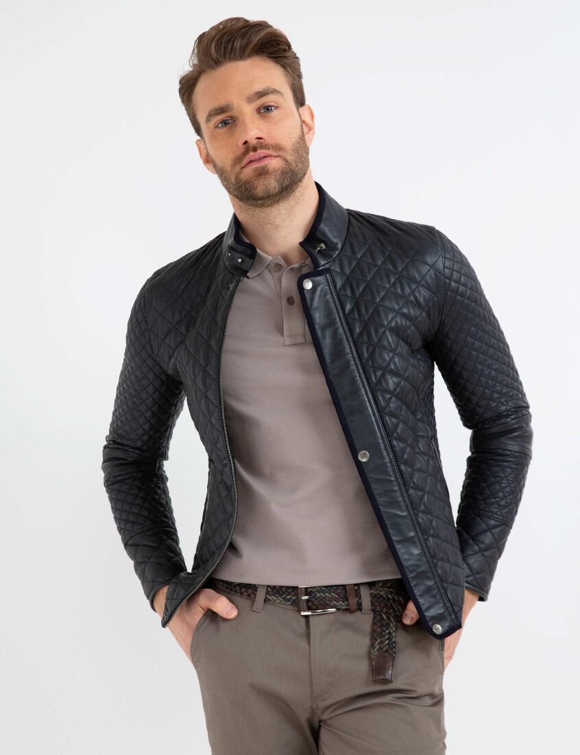 MEN'S LEATHER JACKET - 1