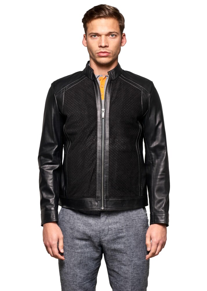 MEN'S LEATHER JACKET - 1