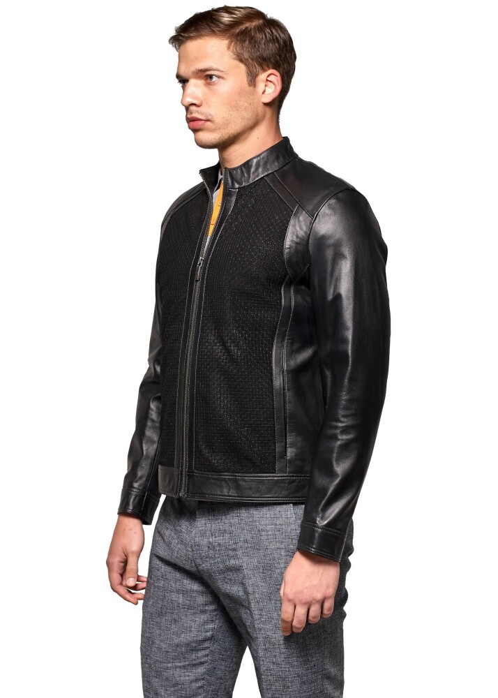 MEN'S LEATHER JACKET - 2