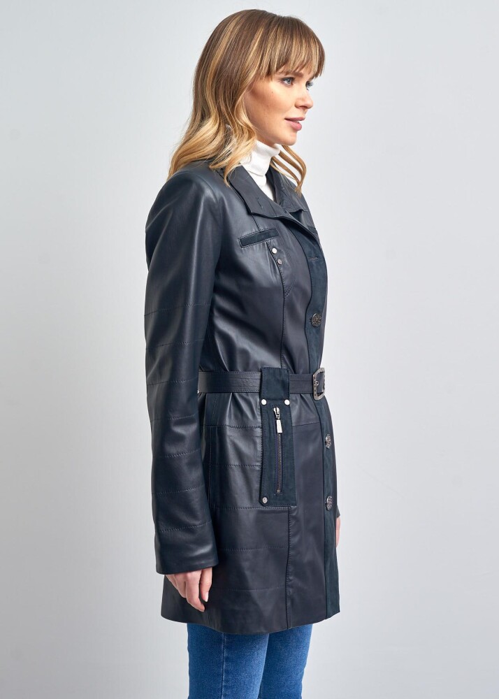 Bayan Deri Ceket - 5