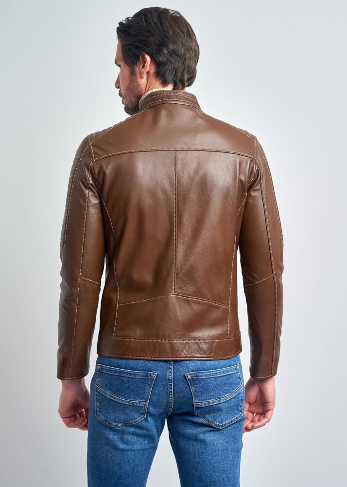 Pierre Cardin Joel Erkek Gerçek Deri Mont - 6