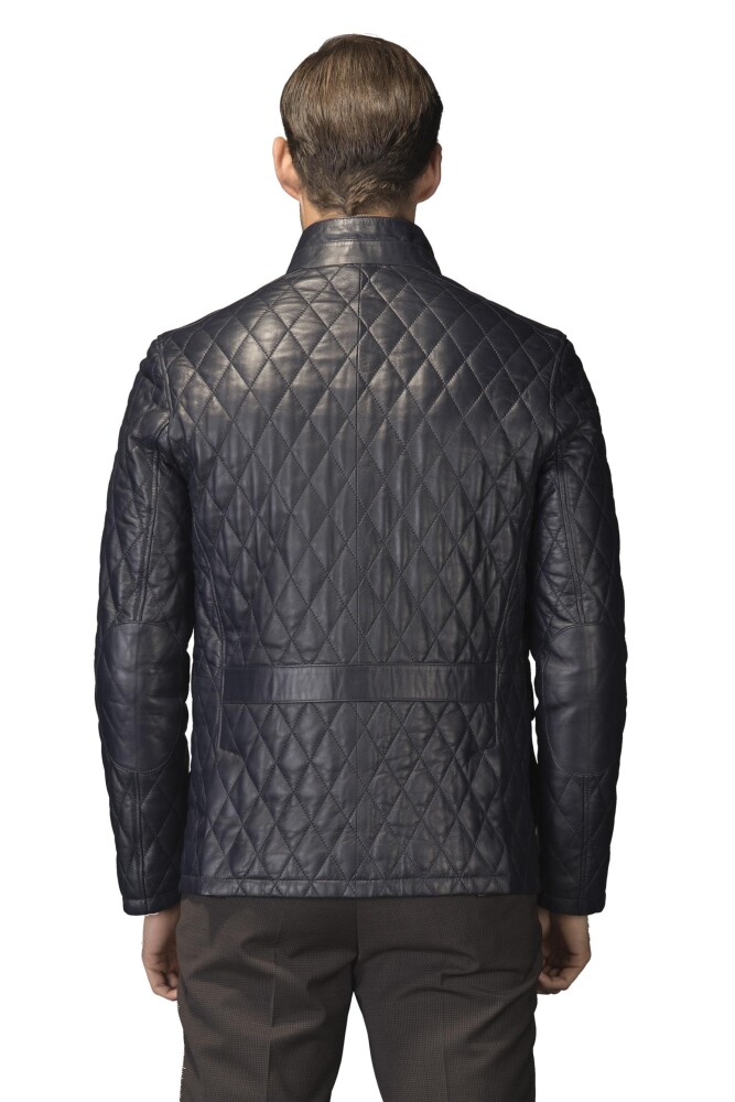 PIERRE CARDIN MEN'S LEATHER COAT - 3