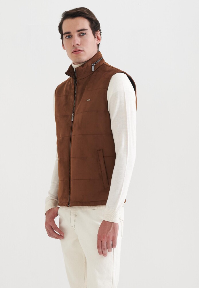 RAPHAEL LEATHER VEST FAUX LEATHER - 7