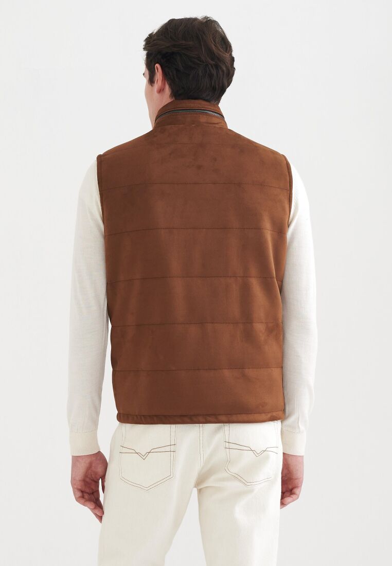 RAPHAEL LEATHER VEST FAUX LEATHER - 8